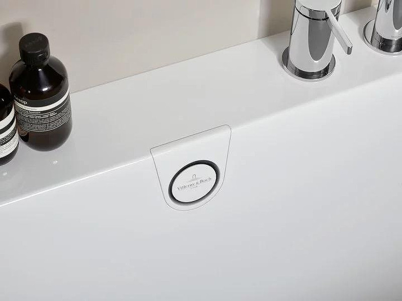 Квариловая ванна Villeroy&Boch Oberon 2.1 180x80 R UBQ180OBN9CR00VD01 цвет Альпийский белый