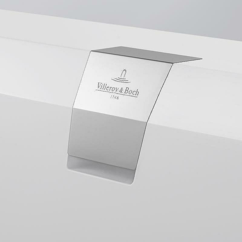 Квариловая ванна Villeroy&Boch Squaro Edge 12 160x75 UBQ160SQE2DV-01 без гидромассажа