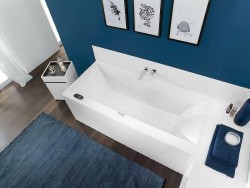 Квариловая ванна Villeroy&amp;Boch Squaro Edge 12 160x75 UBQ160SQE2DV-01 без гидромассажа