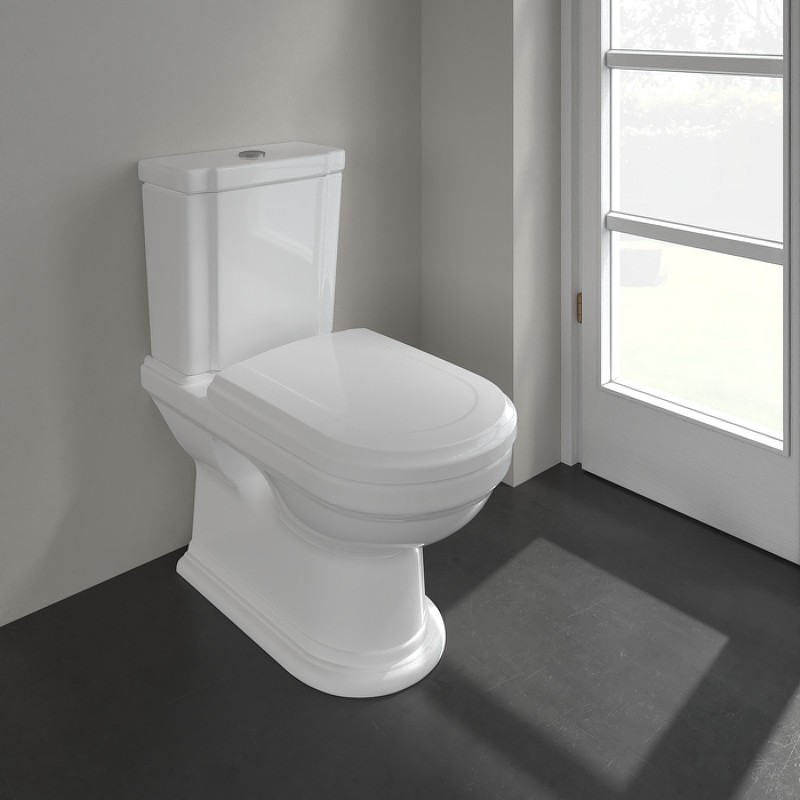 Унитаз-компакт Villeroy&Boch Hommage 666210R1 без бачка и сиденья