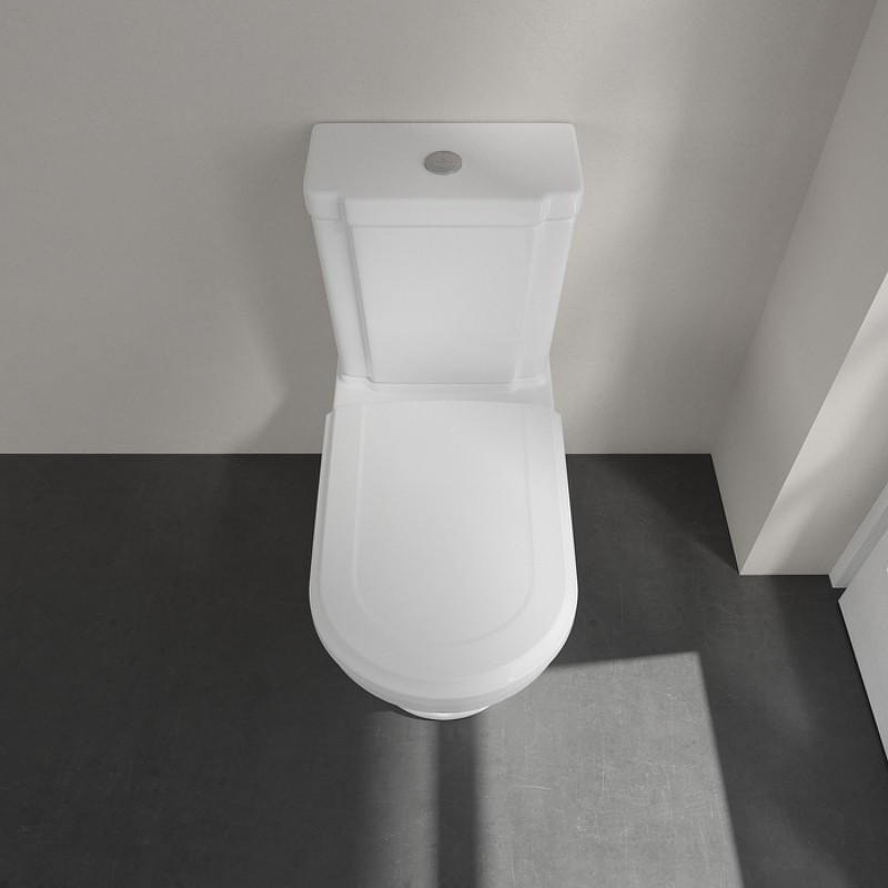 Унитаз-компакт Villeroy&Boch Hommage 666210R1 без бачка и сиденья