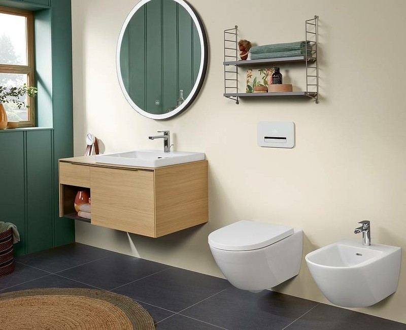 Биде Villeroy&Boch Subway 2.0 540000R1 подвесное Альпийский белый