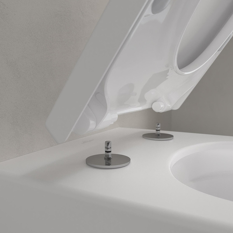 Унитаз Villeroy&Boch Subway 3.0 4670T0RW цвет Stone White без сиденья