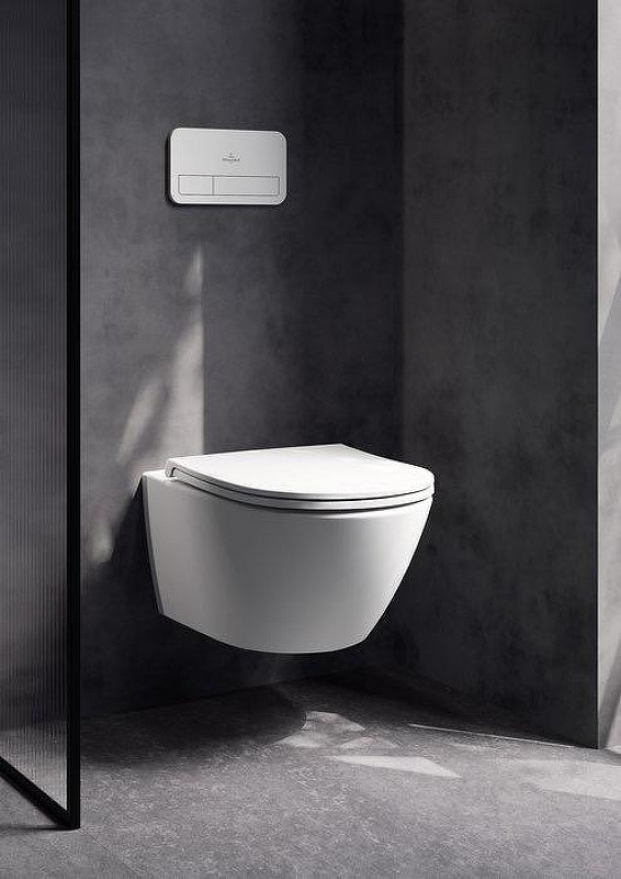 Унитаз Villeroy&Boch Subway 3.0 4670T0RW цвет Stone White без сиденья