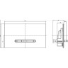 Клавиша смыва Villeroy&Boch ViConnect 922169N5 белый матовый