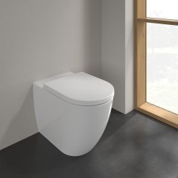 Унитаз приставной Villeroy&amp;Boch Subway 3.0 4671T0R1 без сиденья