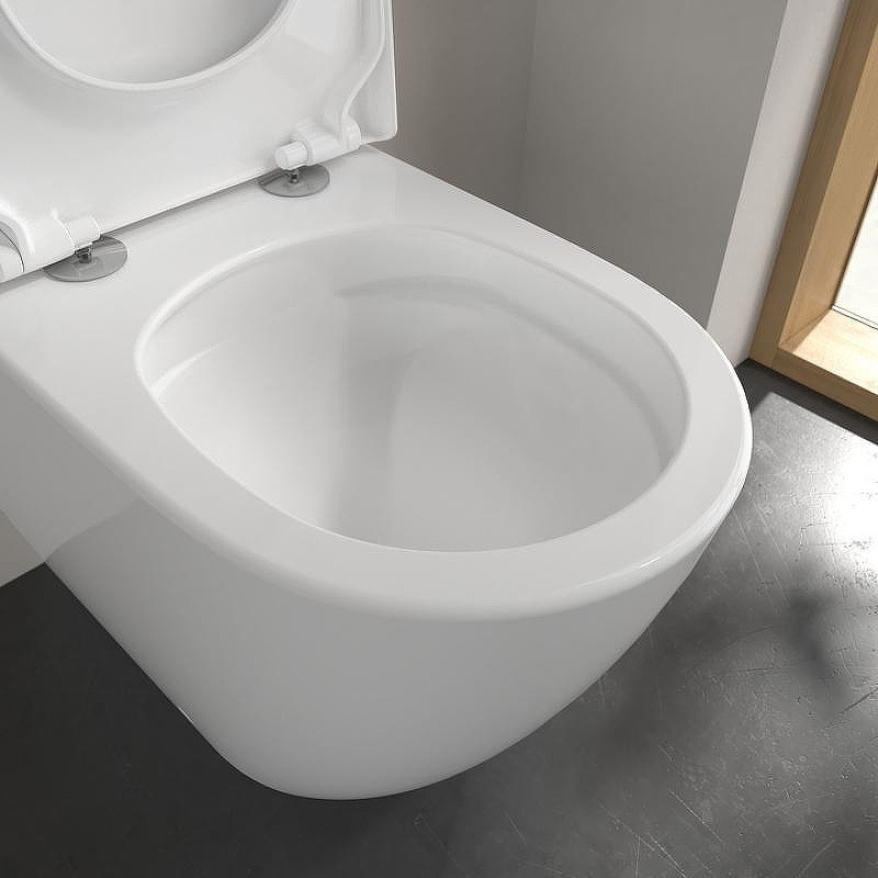 Унитаз приставной Villeroy&Boch Subway 3.0 4671T0R1 без сиденья
