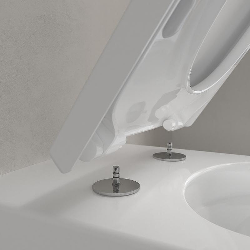 Унитаз приставной Villeroy&Boch Subway 3.0 4671T0R1 без сиденья