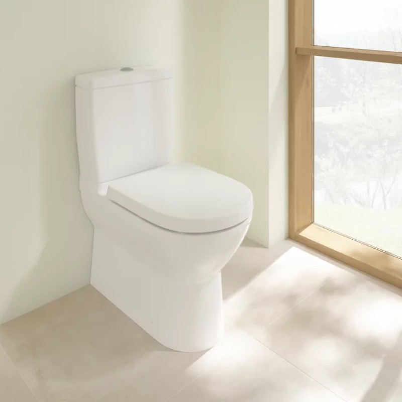 Унитаз-компакт Villeroy&Boch O.Novo 56581001 без бачка и сиденья