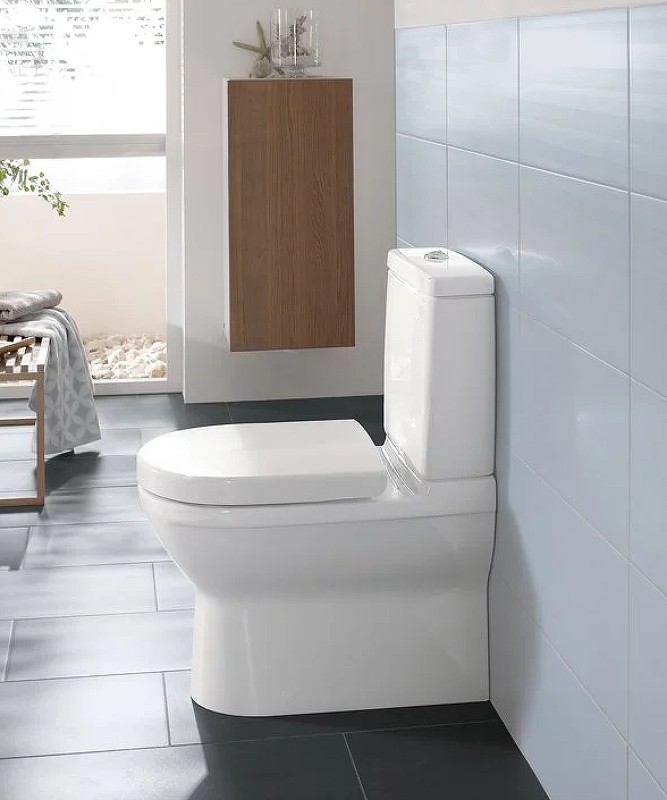 Унитаз-компакт Villeroy&Boch O.Novo 56581001 без бачка и сиденья