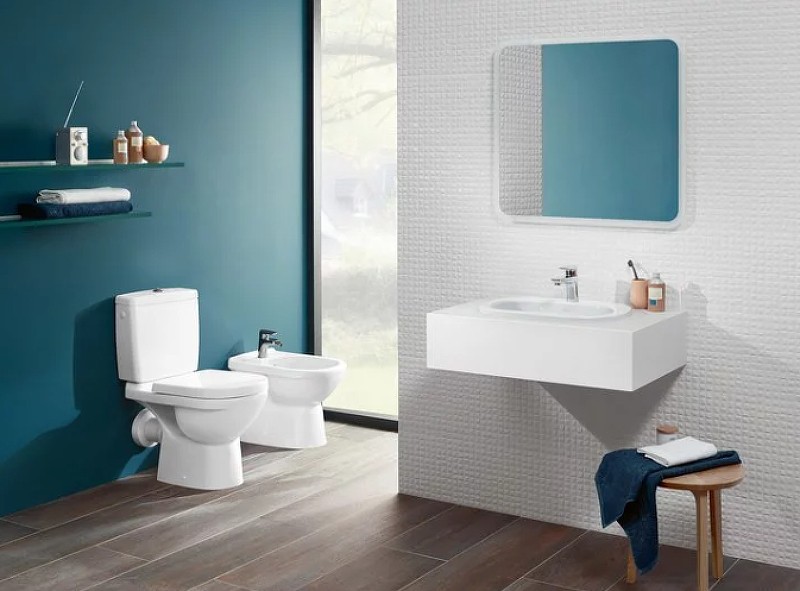 Унитаз-компакт Villeroy&Boch O.Novo 56581001 без бачка и сиденья
