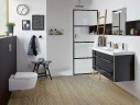 Клавиша смыва Villeroy&Boch ViConnect 922400RA Серая глянцевая стекло