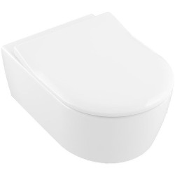 Унитаз подвесной Villeroy&amp;Boch Avento 5656R001 цвет Альпийский белый без сиденья