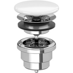 донный клапан Villeroy&amp;Boch 68080001 Альпийский белый