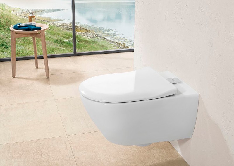 Унитаз Villeroy&Boch Subway 2.0 5614A101 подвесной без сиденья