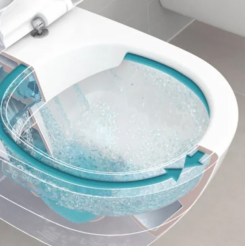 Унитаз Villeroy&Boch O.Novo 5660R001 подвесной без сиденья