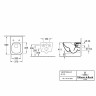 Унитаз Villeroy&Boch Venticello 4611RLR1 подвесной с сиденьем Микролифт