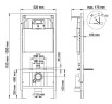 Комплект унитаза Villeroy&Boch O Novo 5660H101 с инсталляцией Berges Novum L5 040215