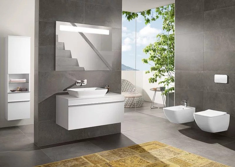 Унитаз Villeroy&Boch Venticello 4611RS01 подвесной с сиденьем Микролифт