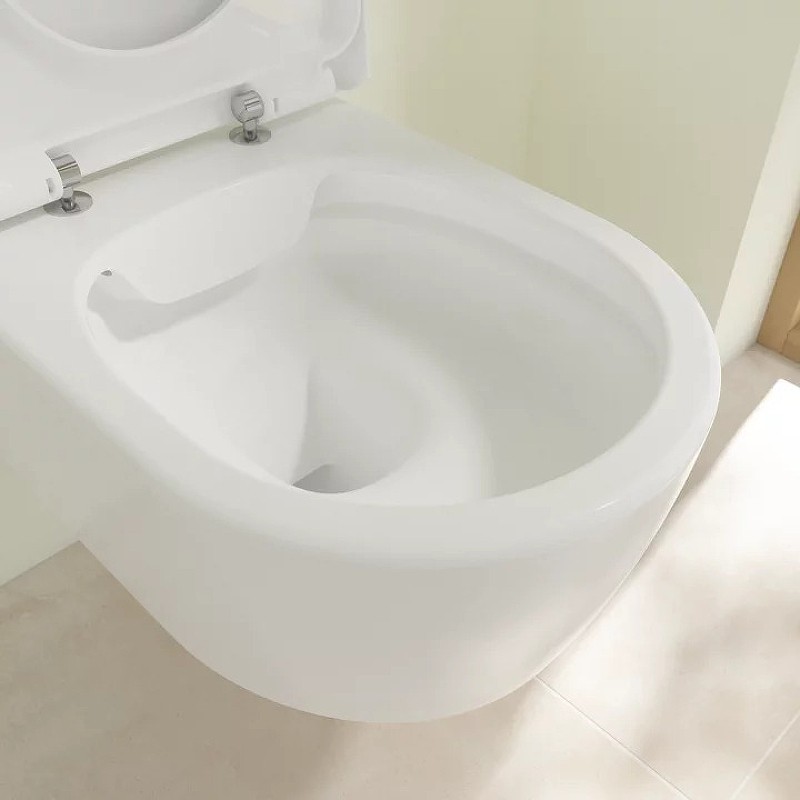 Унитаз Villeroy&Boch Avento 5656HR01 подвесной с сиденьем Микролифт