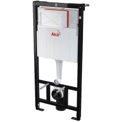 Комплект унитаза Villeroy&amp;Boch O Novo 5660H101 с инсталляцией Alcaplast Sadromodul AM101/1120-3:1 RU M71-0001 с сиденьем Микролифт и клавишей смыва Хром