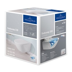 Унитаз Villeroy&amp;Boch Subway 3.0 4670TS01 подвесной с сиденьем Микролифт