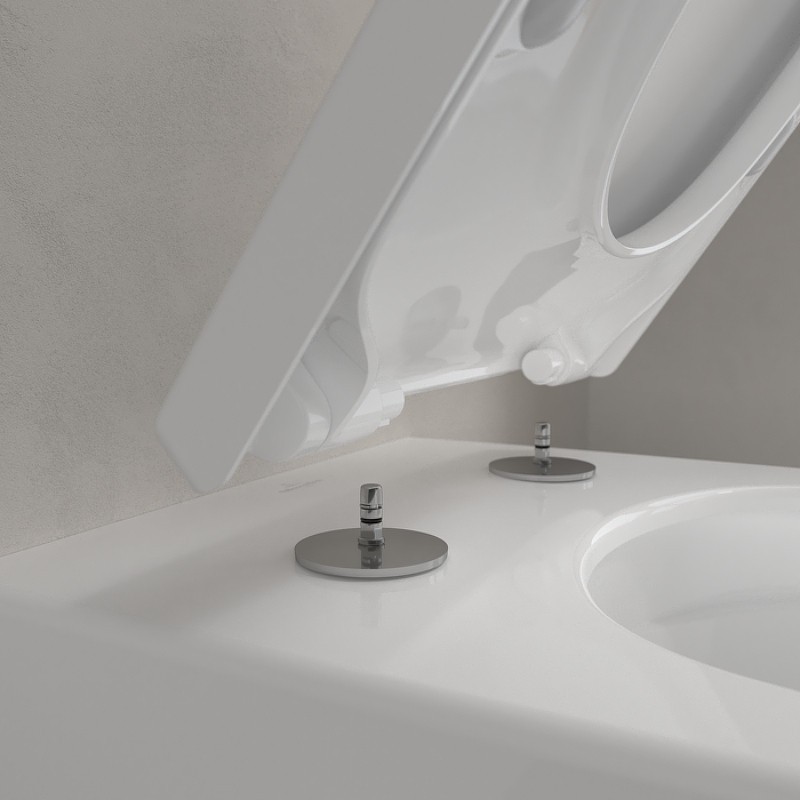 Унитаз Villeroy&Boch Subway 3.0 4670TS01 подвесной с сиденьем Микролифт