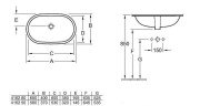 Раковина Villeroy&Boch O.Novo 58 416250R1 Альпийский белый