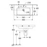 Раковина Villeroy&Boch Architectura 80 4A878001 Альпийский белый