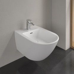 Биде Villeroy&amp;Boch Antao 541100RW подвесное цвет Stone White