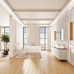 Квариловая ванна Villeroy&amp;Boch Finion 170x70 UBQ177FIN7N100V101 с подсветкой цвет Альпийский белый