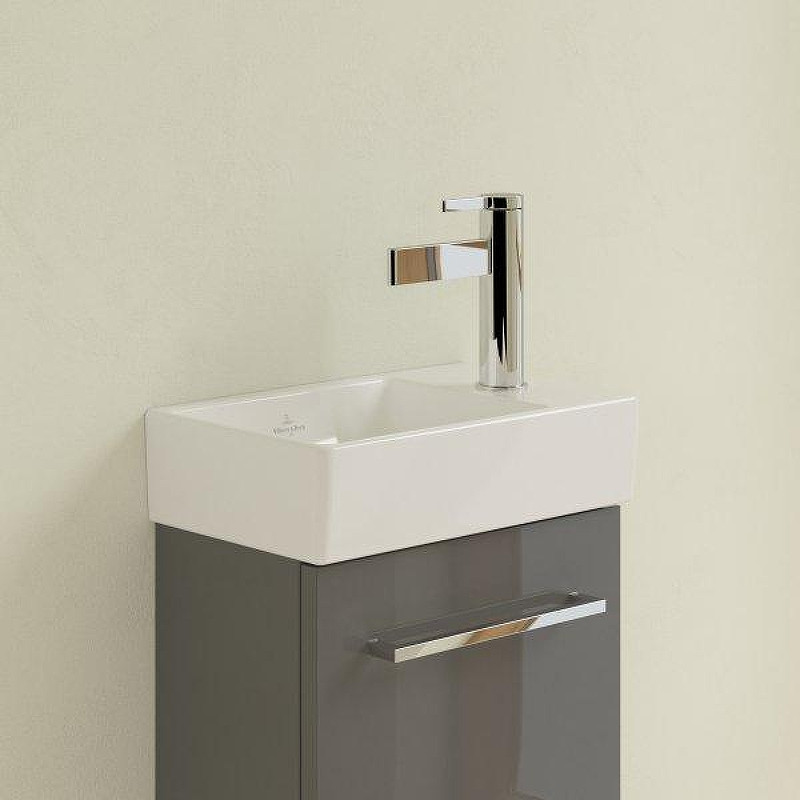 Раковина Villeroy&Boch Avento 36 L 43003L01 цвет Альпийский белый