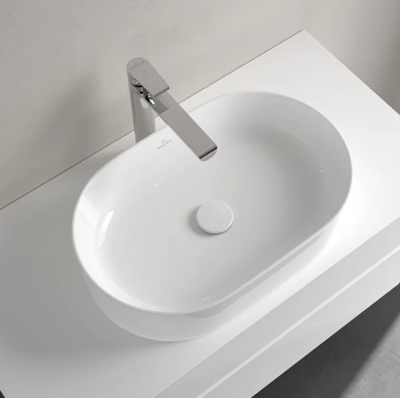 Раковина-чаша Villeroy&Boch Collaro 56 4A1956R1 Альпийский белый