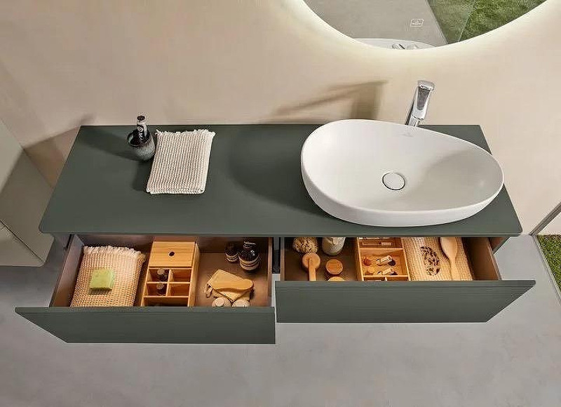 Раковина-чаша Villeroy&Boch Antao 65 4A7465RW цвет Stone White