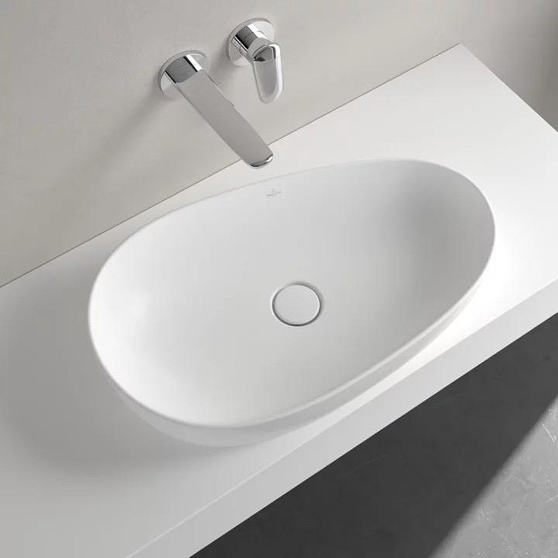 Раковина-чаша Villeroy&Boch Antao 65 4A7465RW цвет Stone White