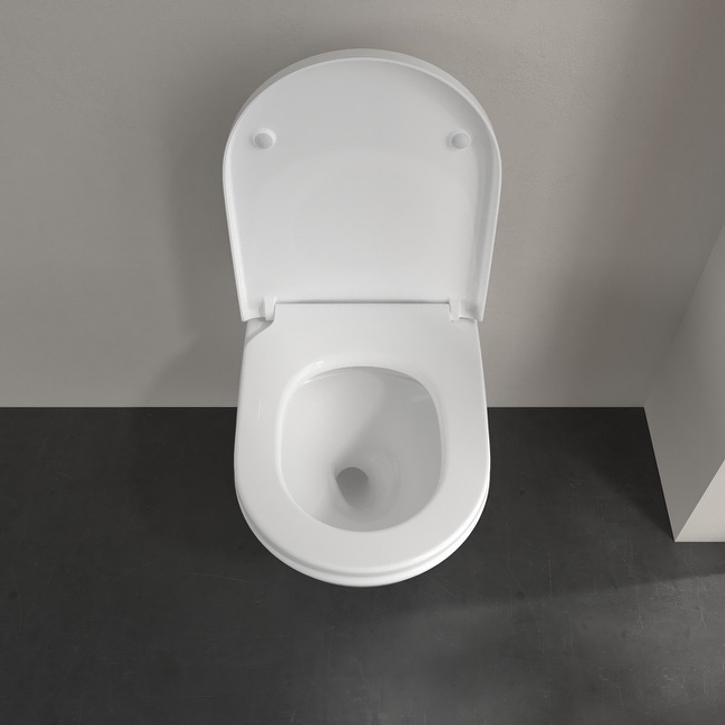Унитаз Villeroy&Boch Subway 3.0 4670TSR1 подвесной с сиденьем Микролифт