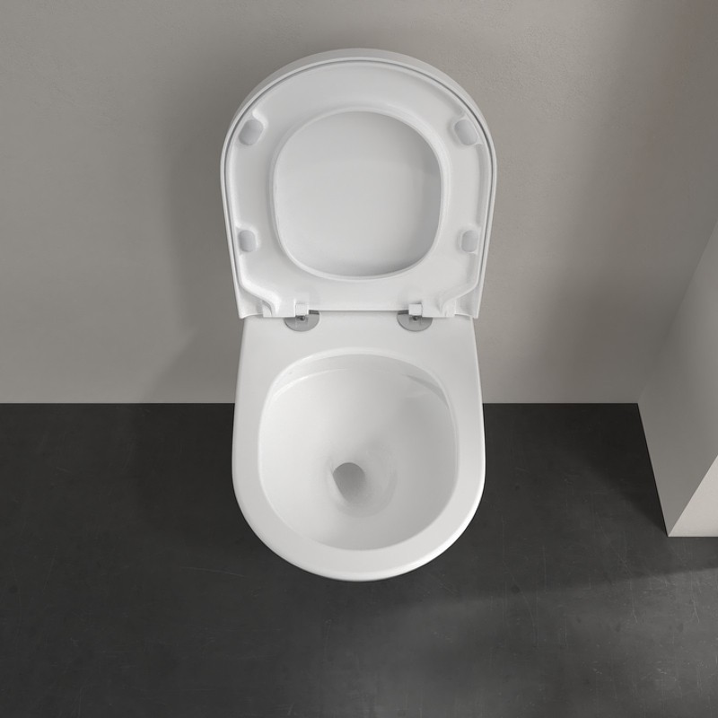 Унитаз Villeroy&Boch Subway 3.0 4670TSR1 подвесной с сиденьем Микролифт