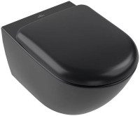 Унитаз Villeroy&Boch Antao 4674T0R7 подвесной цвет Pure Black без сиденья