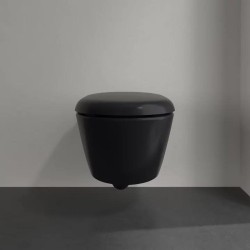 Унитаз Villeroy&amp;Boch Antao 4674T0R7 подвесной цвет Pure Black без сиденья