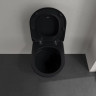 Унитаз Villeroy&Boch Antao 4674T0R7 подвесной цвет Pure Black без сиденья