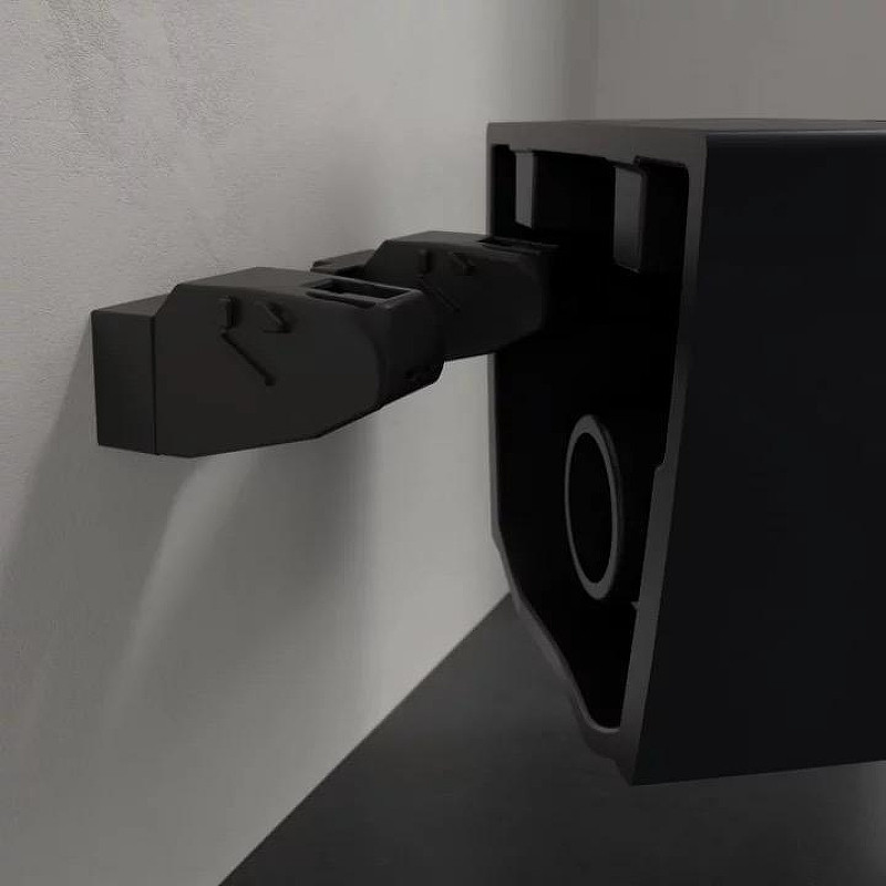Унитаз Villeroy&Boch Antao 4674T0R7 подвесной цвет Pure Black без сиденья