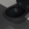 Унитаз Villeroy&Boch Antao 4674T0R7 подвесной цвет Pure Black без сиденья