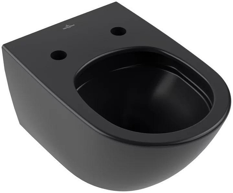 Унитаз Villeroy&Boch Antao 4674T0R7 подвесной цвет Pure Black без сиденья