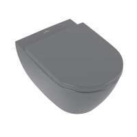 Унитаз Villeroy&Boch Subway 2.0 5614R0I4 подвесной цвет Graphite без сиденья