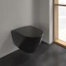 Унитаз Villeroy&Boch Subway 2.0 5614R0R7 подвесной цвет Pure Black без сиденья