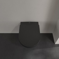 Унитаз Villeroy&amp;Boch Subway 2.0 5614R0R7 подвесной цвет Pure Black без сиденья