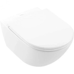Унитаз Villeroy&amp;Boch Subway 3.0 4670T901 подвесной цвет Белый с сиденьем Микролифт