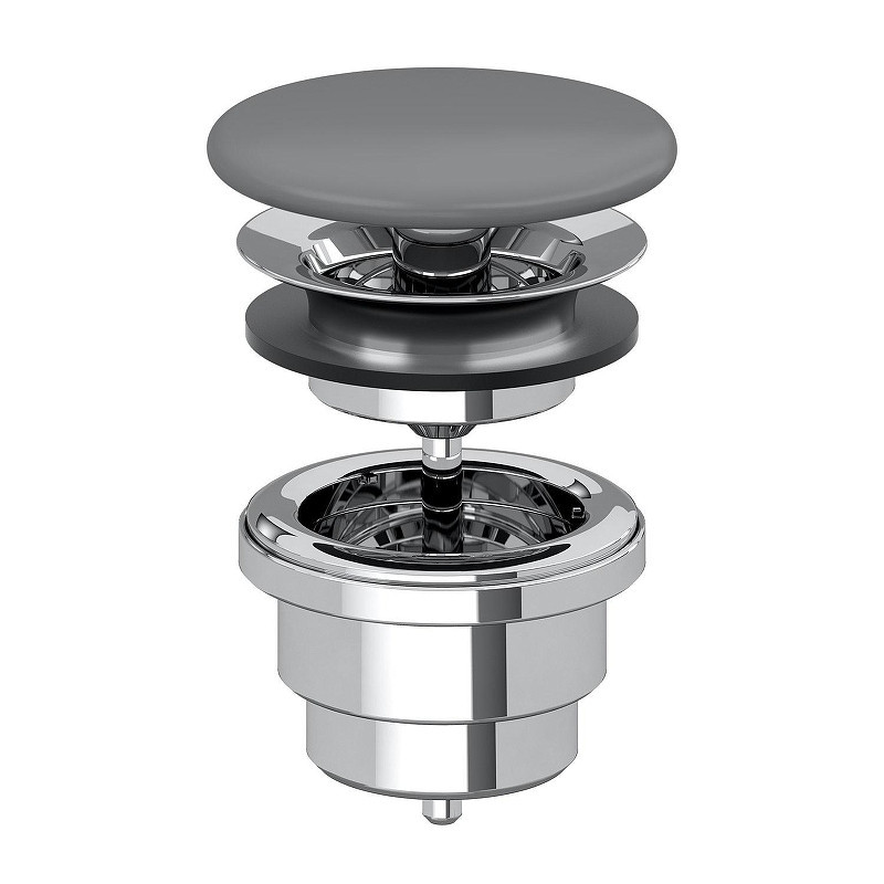 донный клапан Villeroy&Boch 680800I4 цвет Graphite