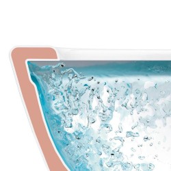 Унитаз Villeroy&amp;Boch Architectura 4694HRR1 подвесной цвет Белый с сиденьем Микролифт