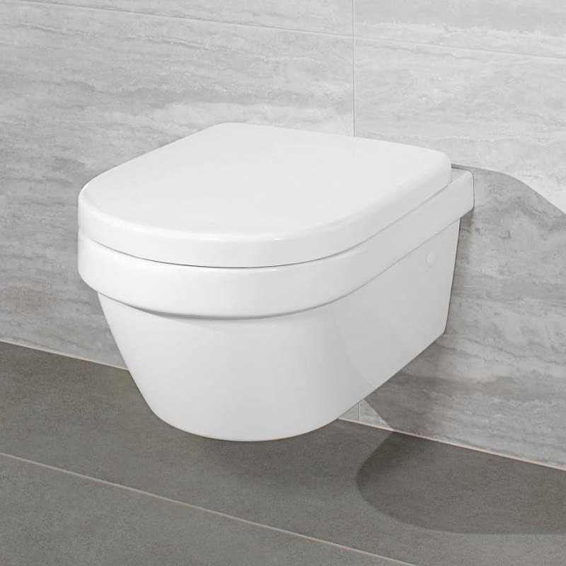 Унитаз Villeroy&Boch Architectura 4694HRR1 подвесной цвет Белый с сиденьем Микролифт